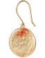 Oorbellen Precious Carnelian Gold detail