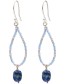 Oorbellen Enjoy Lapis Lazuli Silver