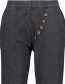 Broek Alexisak DNM Vintage Black Denim detail