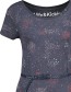 Jurk Coletteak B Marine Melange detail