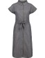 Jurk Maeveak Denim Washed Steel Grey