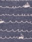 T&#8209;shirt Cocoak B Marine Melange detail