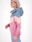 Vest Rits Sweat Stellinaak A Mauve Melange