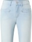 Jeans Lena Bootcut Bleached Blue detail