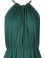 Jurk Halter Met Strik Saphir detail