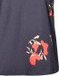 T&#8209;shirt  Blad Heart Saphir detail