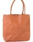 Shopper Eco Leer Papaya detail