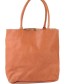 Shopper Eco Leer Papaya detail