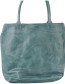 Shopper Eco Leer  Saphir detail