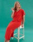 Jurk Badstof  Nunu Poppy Red
