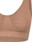 BH Fleur Seamless Padded Bamboe Tan detail