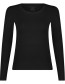 Longsleeve Thermo Merino Bamboo Black