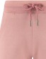 Korte broek Fleece Ash Rose detail