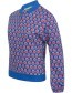 Basseball Jacket Rainbow Jaquard River detail