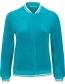 Basseball Jacket Solid Ocean