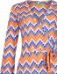 Jurk Wrap Pamela Steck Kobalt detail