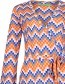 Jurk Wrap Pamela Steck Kobalt detail
