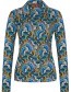 Longsleeve Lola Polo Wrap Moonfly Midnight Blue