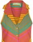 Top Peggy Dyded Caramel detail