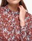 Blouse Flower Field Blue