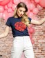 T-shirt My Favorite Band Peacot Blue