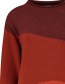 Trui Essential Graphic Rust Mix detail