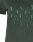 T&#8209;shirt Deep Forrest Green detail