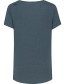 T&#8209;shirt Scribble Leaves Denim detail