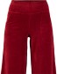 Pantalon Jolly Marleen Fine Rib Red detail