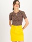 Blouse Cubistic Romance Fleurs  D hibiscus