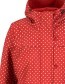 Jas Softhell Wild Weather Rood Dots detail