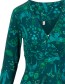 Jurk Shalalala Tralala Magical Night Walk Green detail