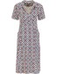 Jurk Midi Working Mum Oasis of Life Blue