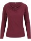 Longsleeve Wishfull Waterfall Burgundy