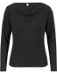 Longsleeve Wishful Waterfall Black