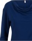 Longsleeve Wishful Waterfall Indigo detail