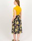 Blouse Cubistic Romance Fleurs  D hibiscus