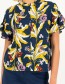 Blouse Cubistic Romance Fleurs  D hibiscus