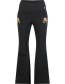Pantalon Sweat Easy Flared Cosy Black