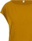 T‑shirt Breezy Flowgirl Ochre detail