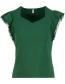T‑shirt Charming Heart Green