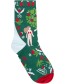 Sokken Organic Sensational Steps Garden Full Of Love Green