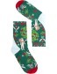 Sokken Organic Sensational Steps Garden Full Of Love Green detail