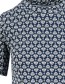 Top Tiny Sixties Vintage Blue Flower detail