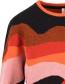 Trui Cosy Storyteller Autumn Wave detail