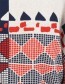 Trui Chunky Diamond Loom Eggs Blue detail