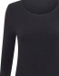 Longsleeve Eva Bamboe Black detail
