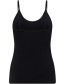Bamboe Spaghetti Top Cami  Black detail