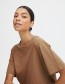 T-shirt Bypamila Tiger's Eye Melange