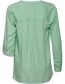 Blouse Byfabianne Stripe Ming Green Mix detail